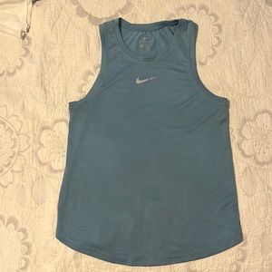 Teal Nike workout tank top